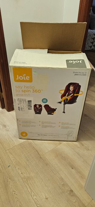 Silla coche Joie Spin 360 i-Size
Dispongo de dos. 