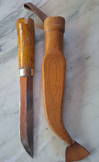 Abrecartas Original firmado J Marttiini.  Sami