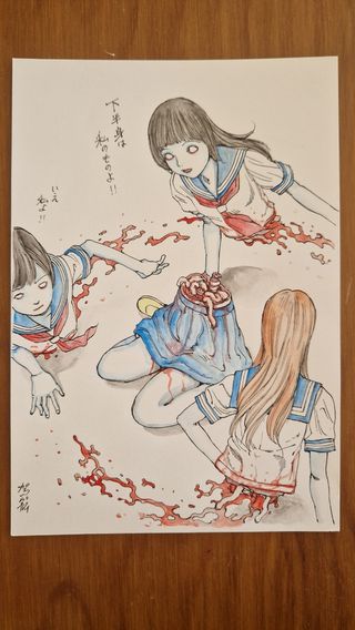 Dibujo de Shintaro Kago