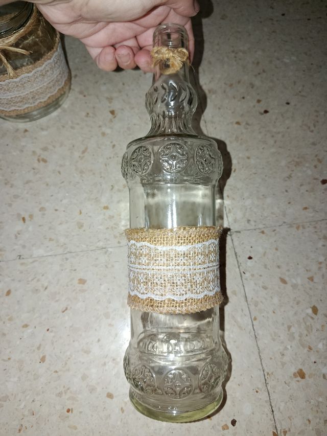 2 Jarrones cristal decorativos