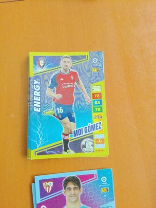 Cromos de fútbol:  son del 22 23