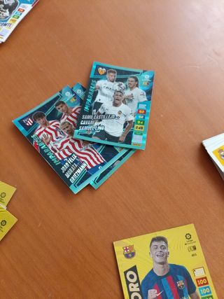 Cromos de fútbol:  son del 22 23