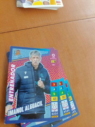 Cromos de fútbol:  son del 22 23