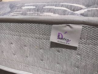 cama 135x190cm colchon visco y tapiflex