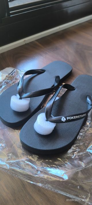 Chanclas PokerStars - Negras