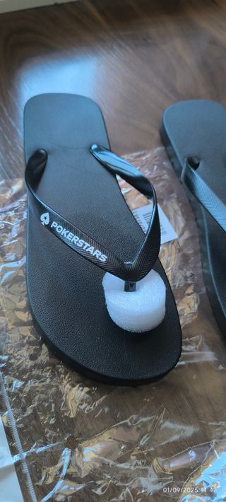 Chanclas PokerStars - Negras