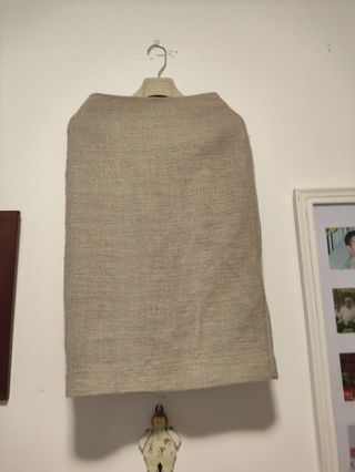 Traje Chaqueta  Falda lapiz Adolfo Domínguez beige