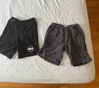 Shorts Puma y Zara