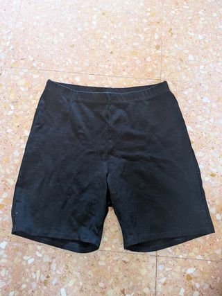 Mallas ciclista negras talla S
