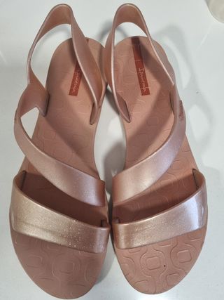 Ipanema: Sandalias rosa dorado