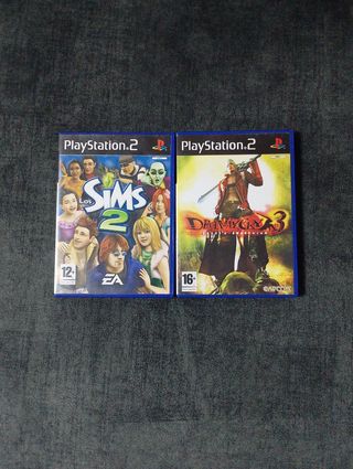 PS2: Los Sims 2 & Devil May Cry 3