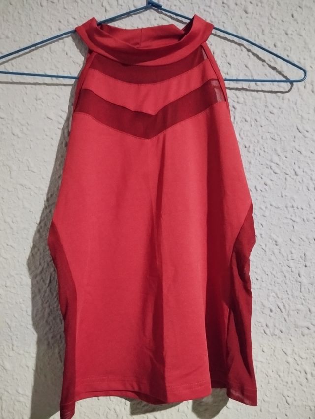Top rojo - Blusa roja
