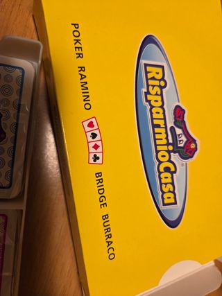Carte da gioco nuove - Burraco, Bridge, Ramino