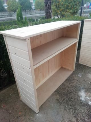 Mostrador madera - Estilo Chevron