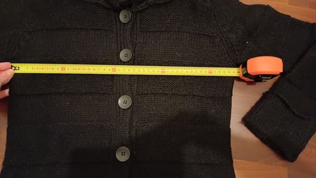 Cappotto lana Kontatto nero