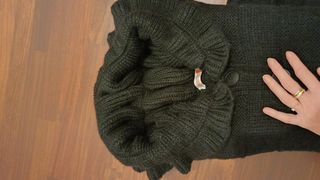 Cappotto lana Kontatto nero