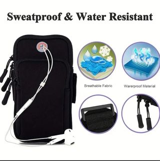 Bolso de brazo impermeable para teléfonos móviles 
