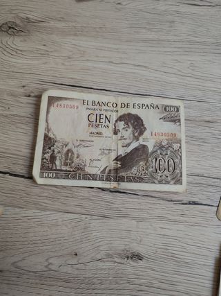 Billete 100 Pesetas 1965