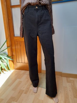 Jeans zw colletion slim tiro alto ZARA 