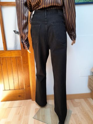Jeans zw colletion slim tiro alto ZARA 