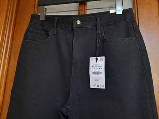 Jeans zw colletion slim tiro alto ZARA 