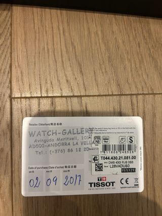 Tissot 516 PRS automático - reloj de pulsera