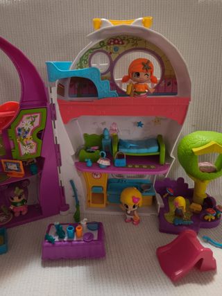 Pinypon: Casa de flores y accesorios