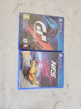 PS4 (PlayStation 4): Gran Turismo 7 & Need for Spe