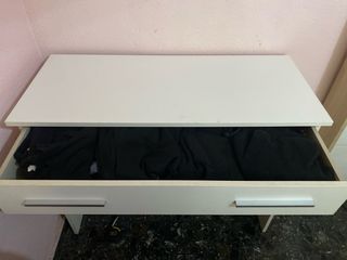 Escritorio blanco - 1cajon