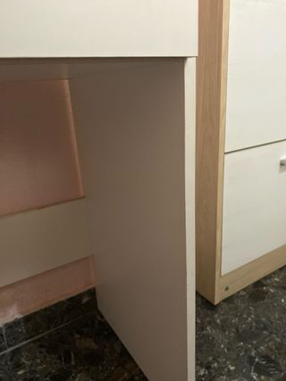 Escritorio blanco - 1cajon