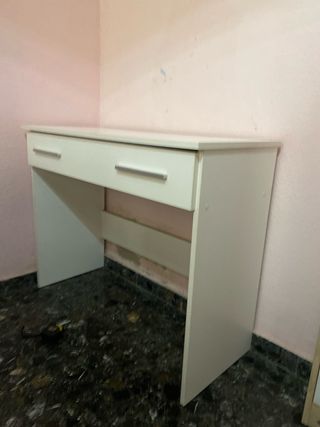 Escritorio blanco - 1cajon