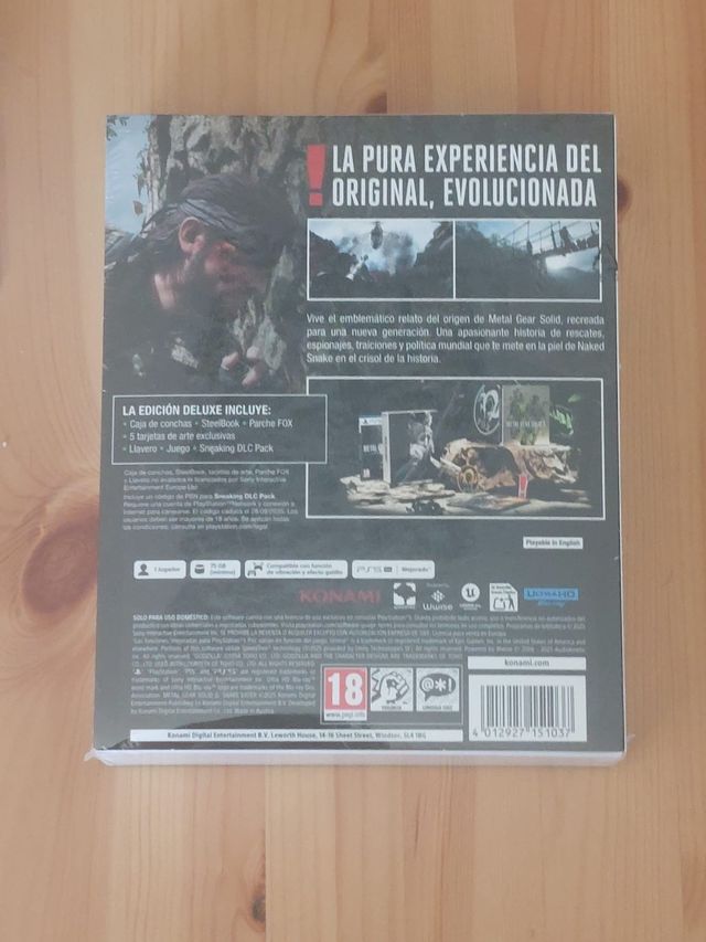 Metal Gear Solid V:Snake Eater PS5- Edición Deluxe