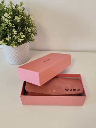 Occhiali Miu Miu - Oro e arancione