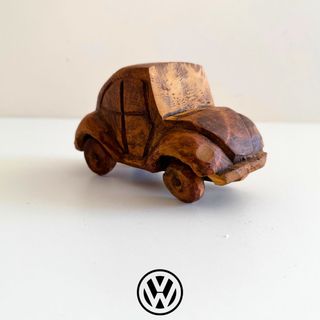 2 Carros VW Beetle Madeira Artesanal