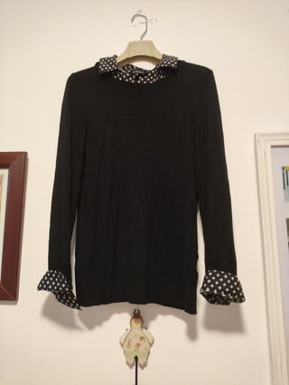 Cárdigan negro Caroll - Talla M