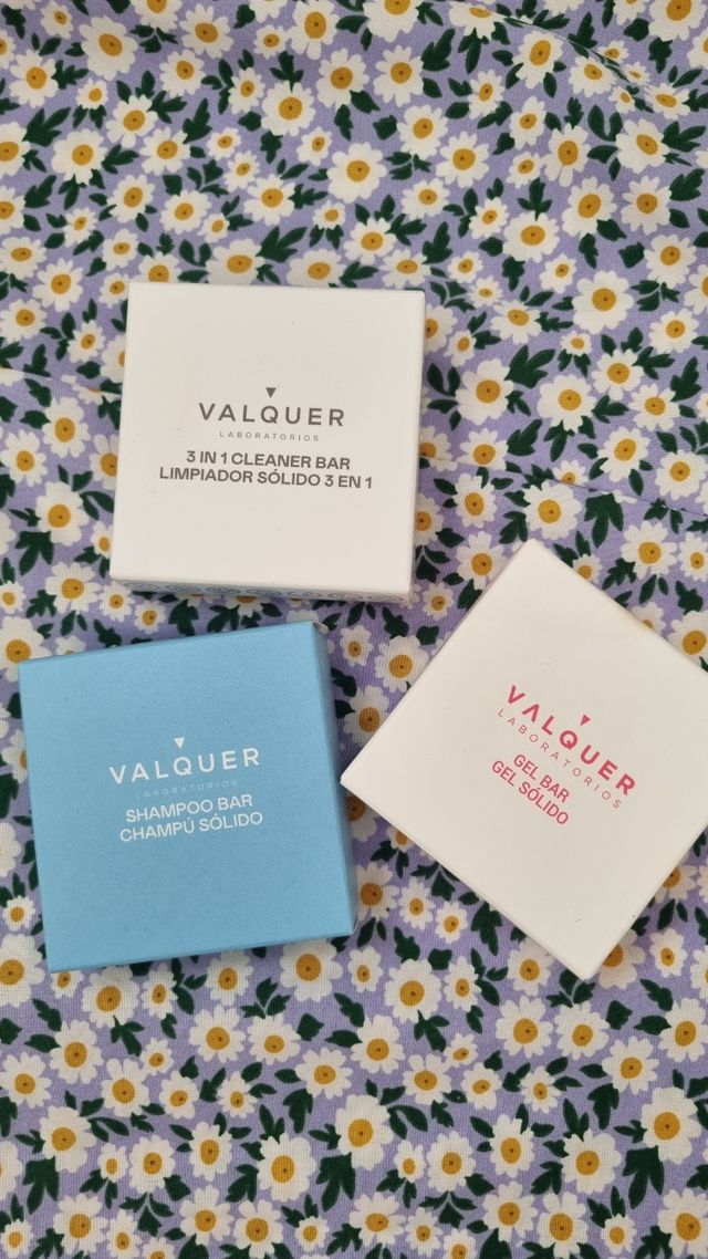 Jabones sólidos Valquer: champú, gel y limpiador