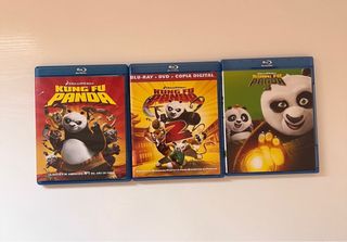 Kung Fu Panda 1, 2 & 3 Blu-ray