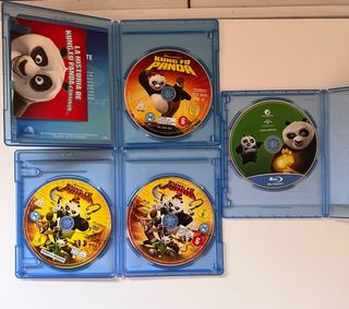 Kung Fu Panda 1, 2 & 3 Blu-ray