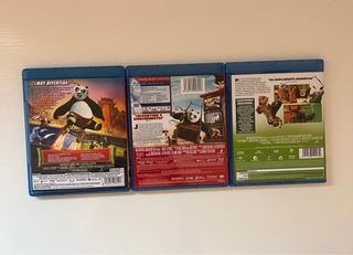 Kung Fu Panda 1, 2 & 3 Blu-ray