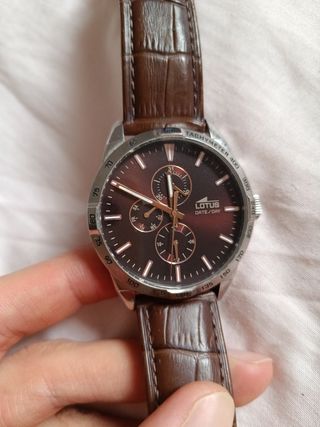 Reloj Lotus Hombre Marrón