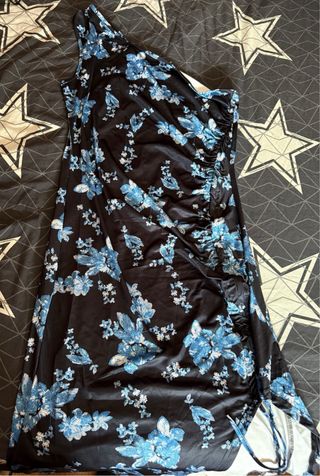 Vestido azul estampado - Talla S