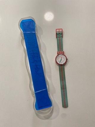Flik Flak - Reloj Infantil Verde y Rosa