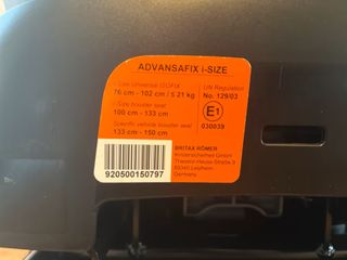 Britax Römer Advansafix i-Size - silla para coche