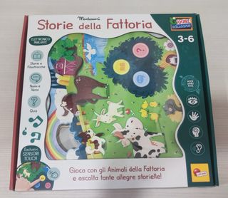 Gioco fattoria Montessori 3-6 anni