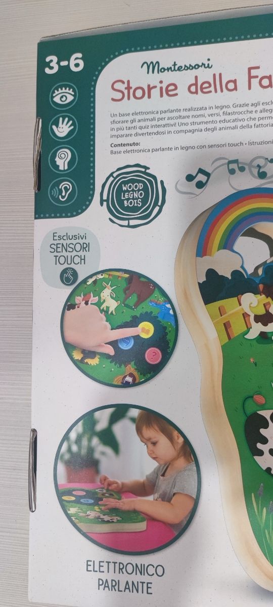 Gioco fattoria Montessori 3-6 anni