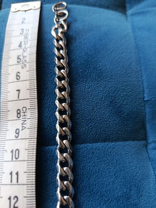 Pulsera acero hombre - 22cm