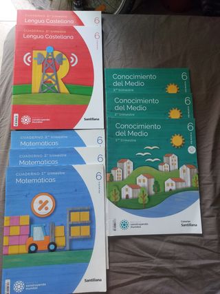 Libros texto 6º Primaria Santillana