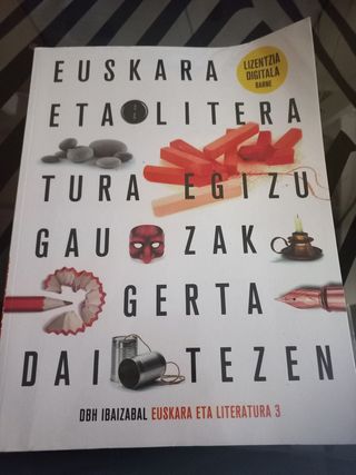 Euskara eta Literatura Dbh 3 (lizentziarekin)