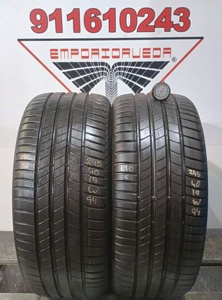 245 40 19 W BRIDGESTONE RUEDA AL 90% VIDA UTIL