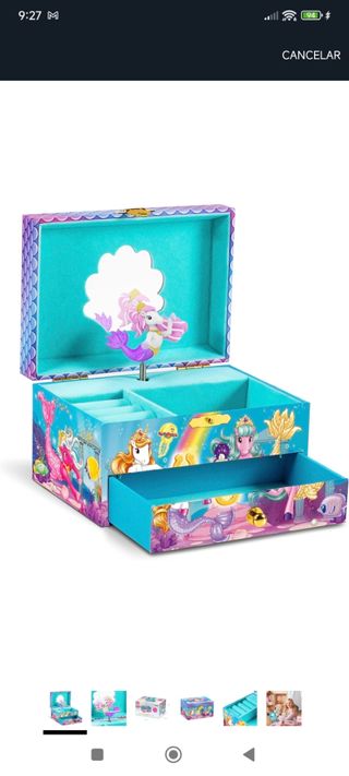 Joyero musical Unicornio Marino
Craze galupy